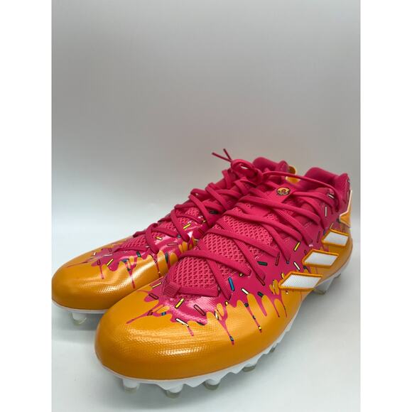 Adidas Freak 22 X The Simpsons Donut GW1792 Football Cleats Men's Size 11 - Picture 9 of 16